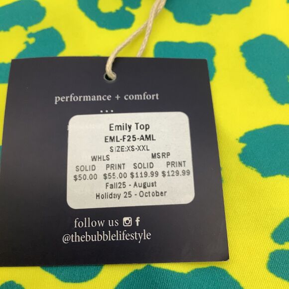 The Bubble Womens Emily Tank Top Sleeveless Size Medium‎ NWT - Picture 6 of 8